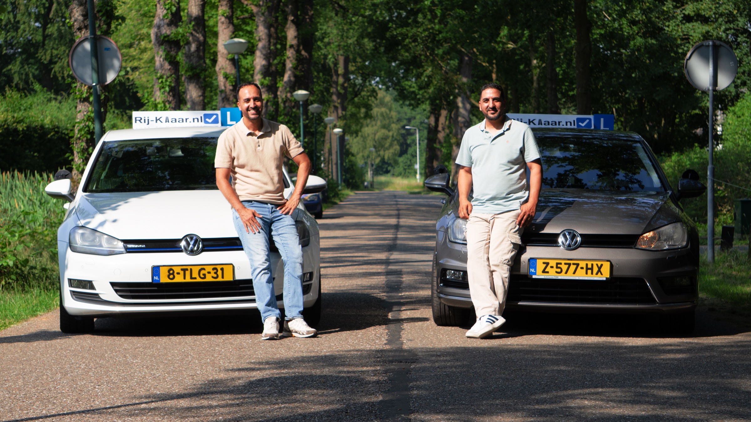 Otman en Souliman — de instructeurs van rijschool Rij-Klaar in Leusden